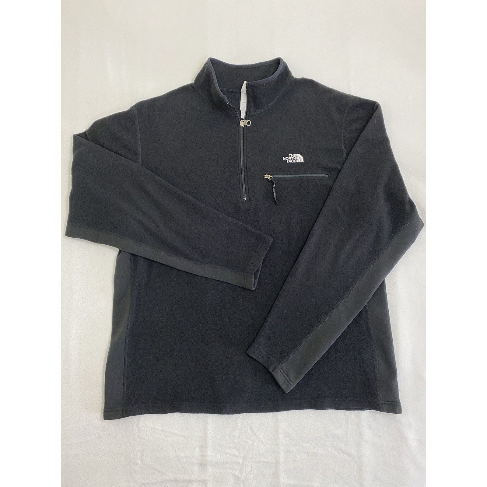 The North Face The North Face Fleece Quarter-zip Pullover Mens XL Black Size US XL / EU 56 / 4 - 1 Thumbnail