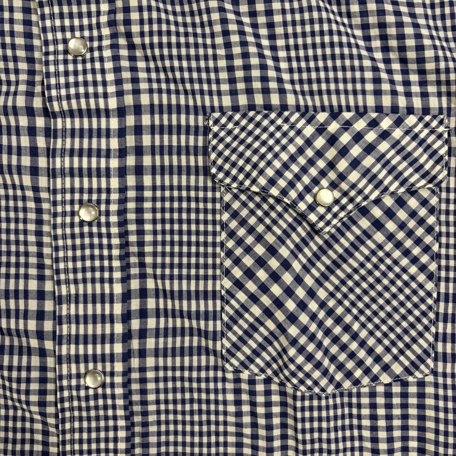 Panhandle Slim Panhandle Slim Mens L Plaid Short Sleeve Western Pearl Snap Size US L / EU 52-54 / 3 - 2 Thumbnail