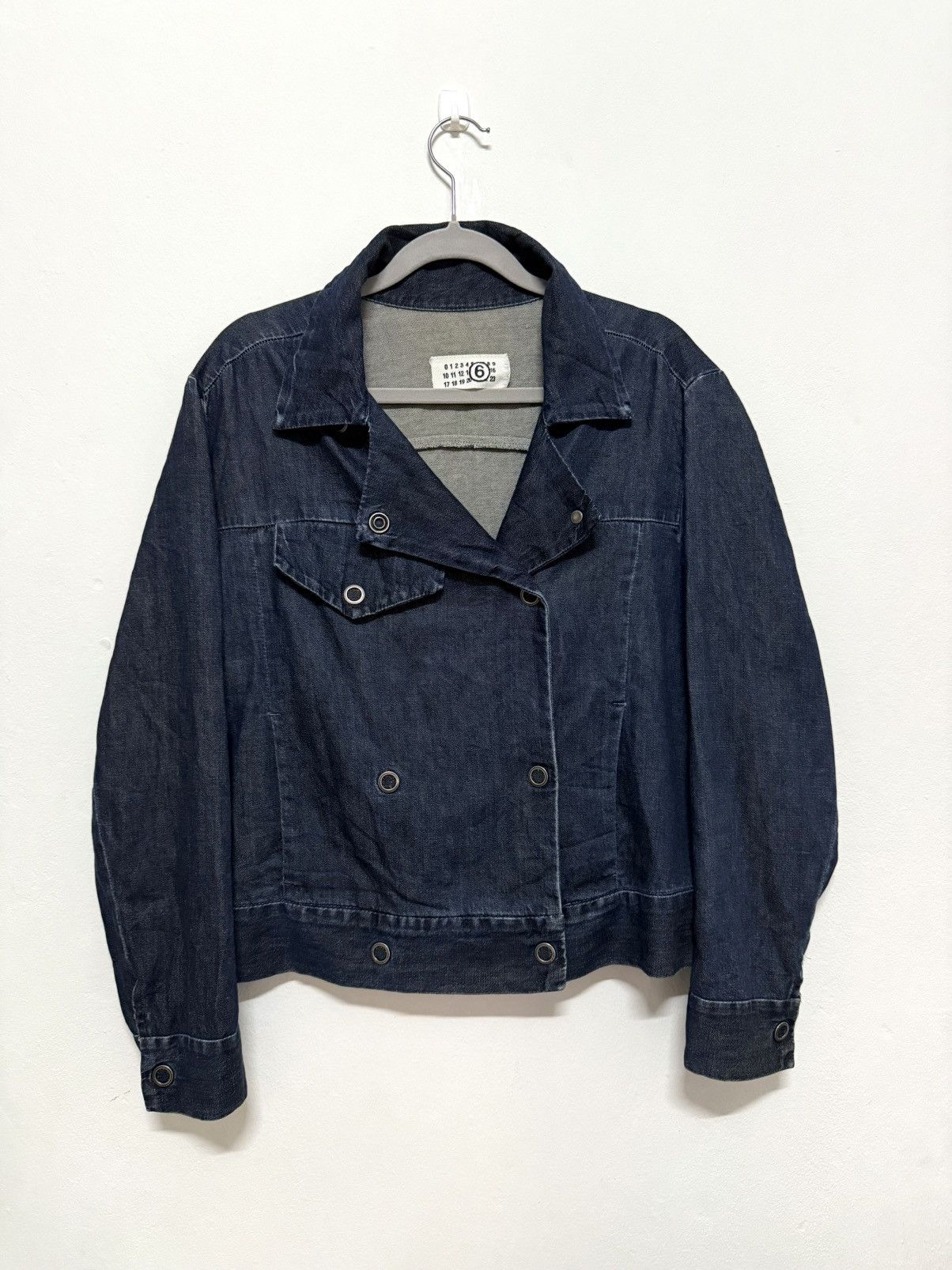 Maison Margiela Maison Margiela MM6 Double Breasted Denim jacket Size M / US 6-8 / IT 42-44 - 1 Thumbnail