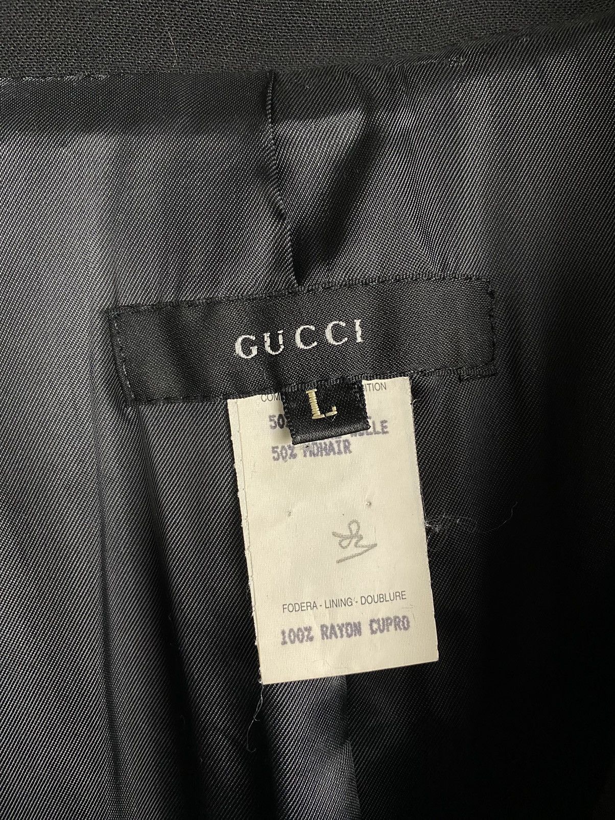 Gucci × Vintage WOMEN'S VERY OLD VINTAGE COAK GUCCI SIZE L Size L / US 10 / IT 46 - 4 Thumbnail
