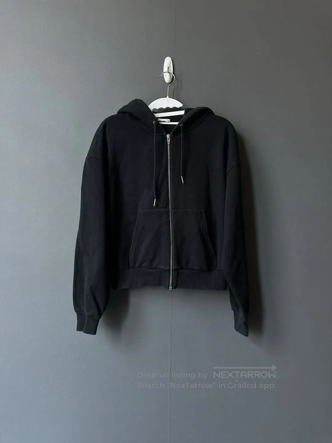 Celine Letter Logo Zip Hoodie.
