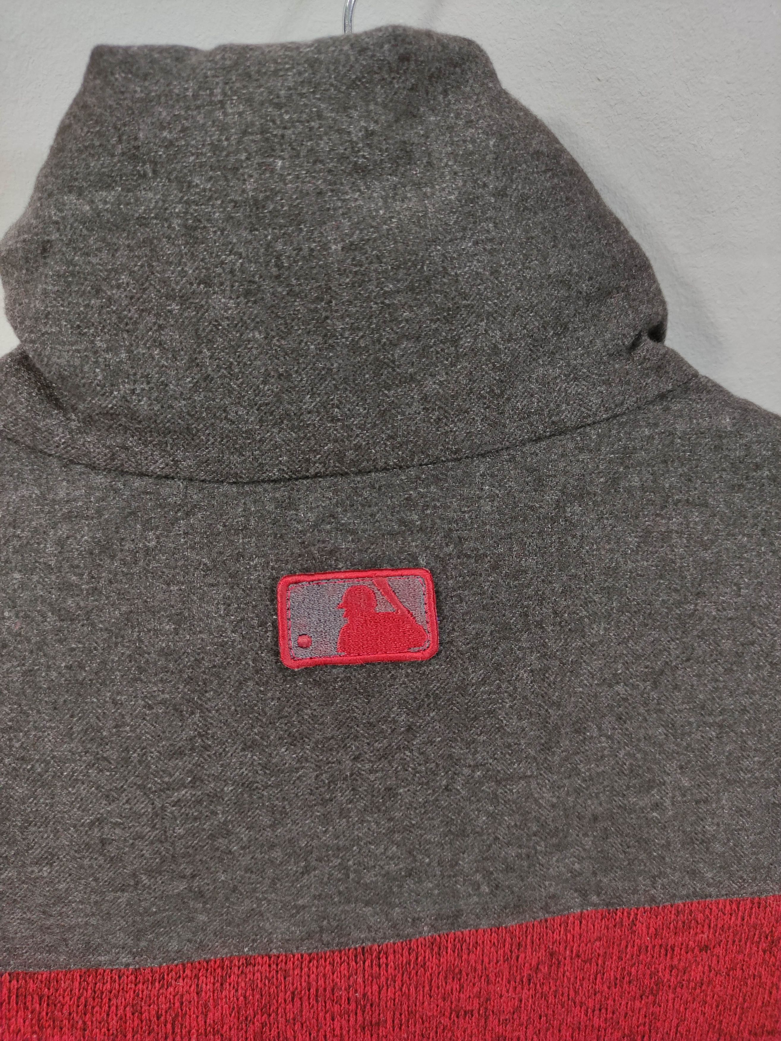MLB Vintage Reds Cincinnati Mlb Vest Puffer Snap Button Size US M / EU 48-50 / 2 - 12 Thumbnail