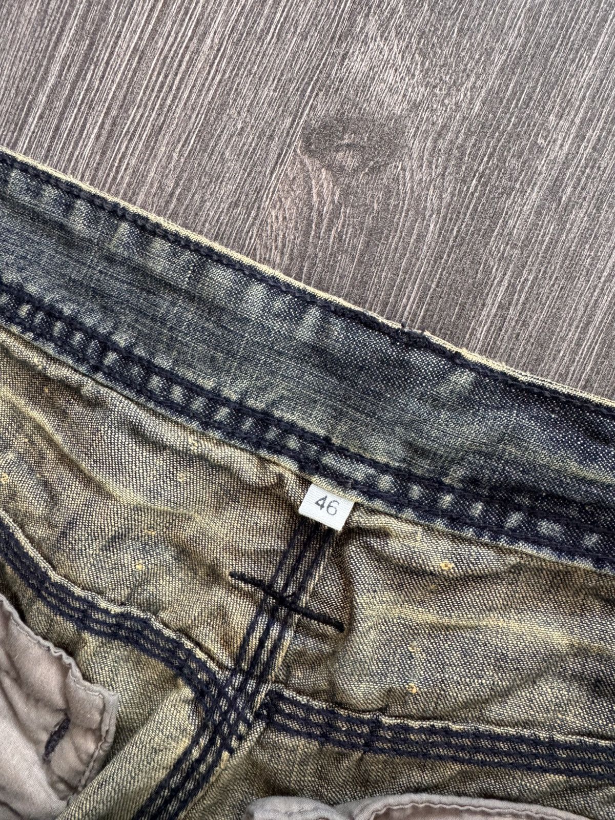 Japanese Brand Y2K Vintage Washed Retro Colour Jeans made in Spain Size US 36 / EU 52 - 6 Thumbnail