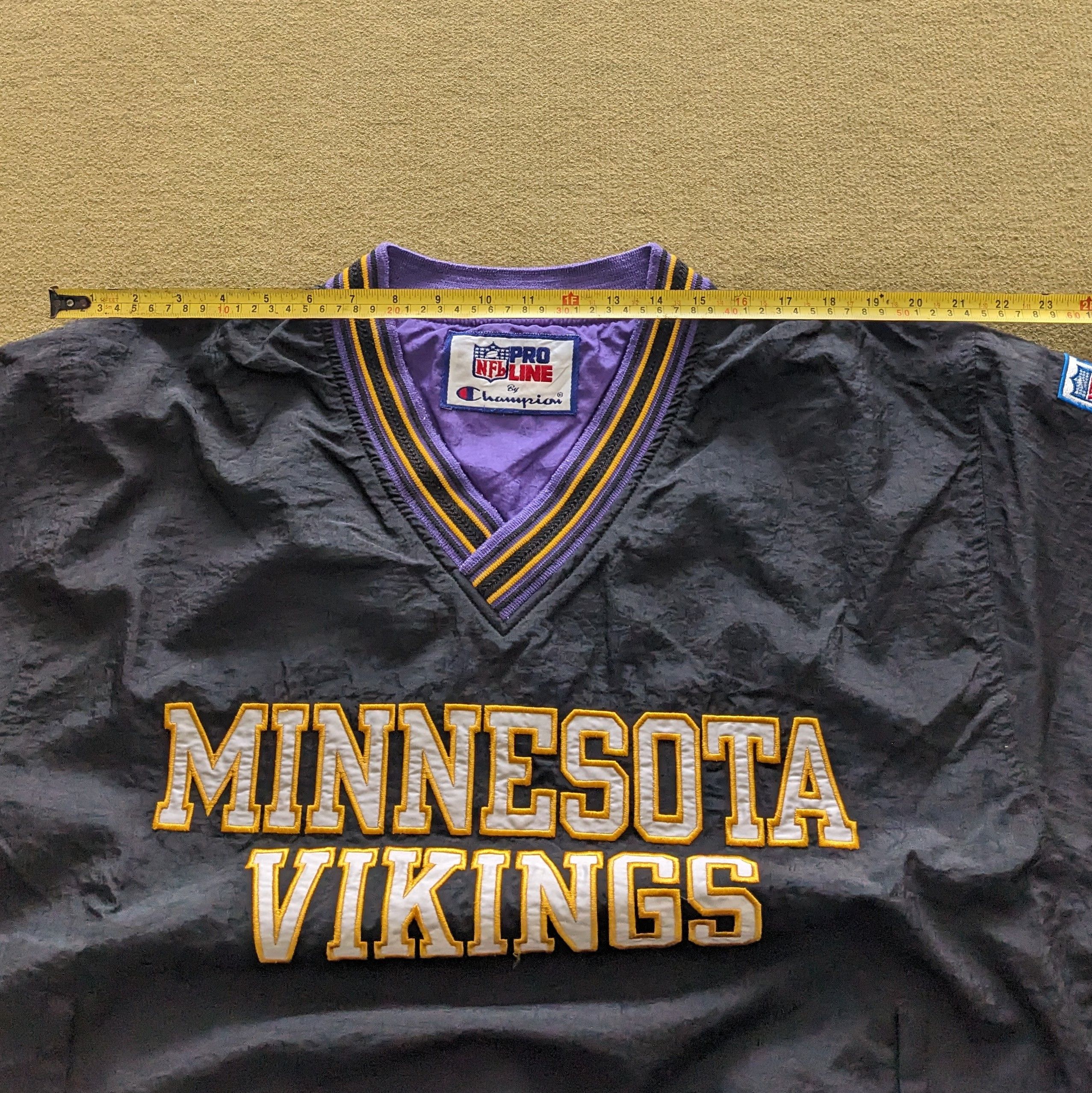 NFL Vintage MINNESOTA VIKINGS NFL Football Team Jacket Size US XL / EU 56 / 4 - 5 Thumbnail