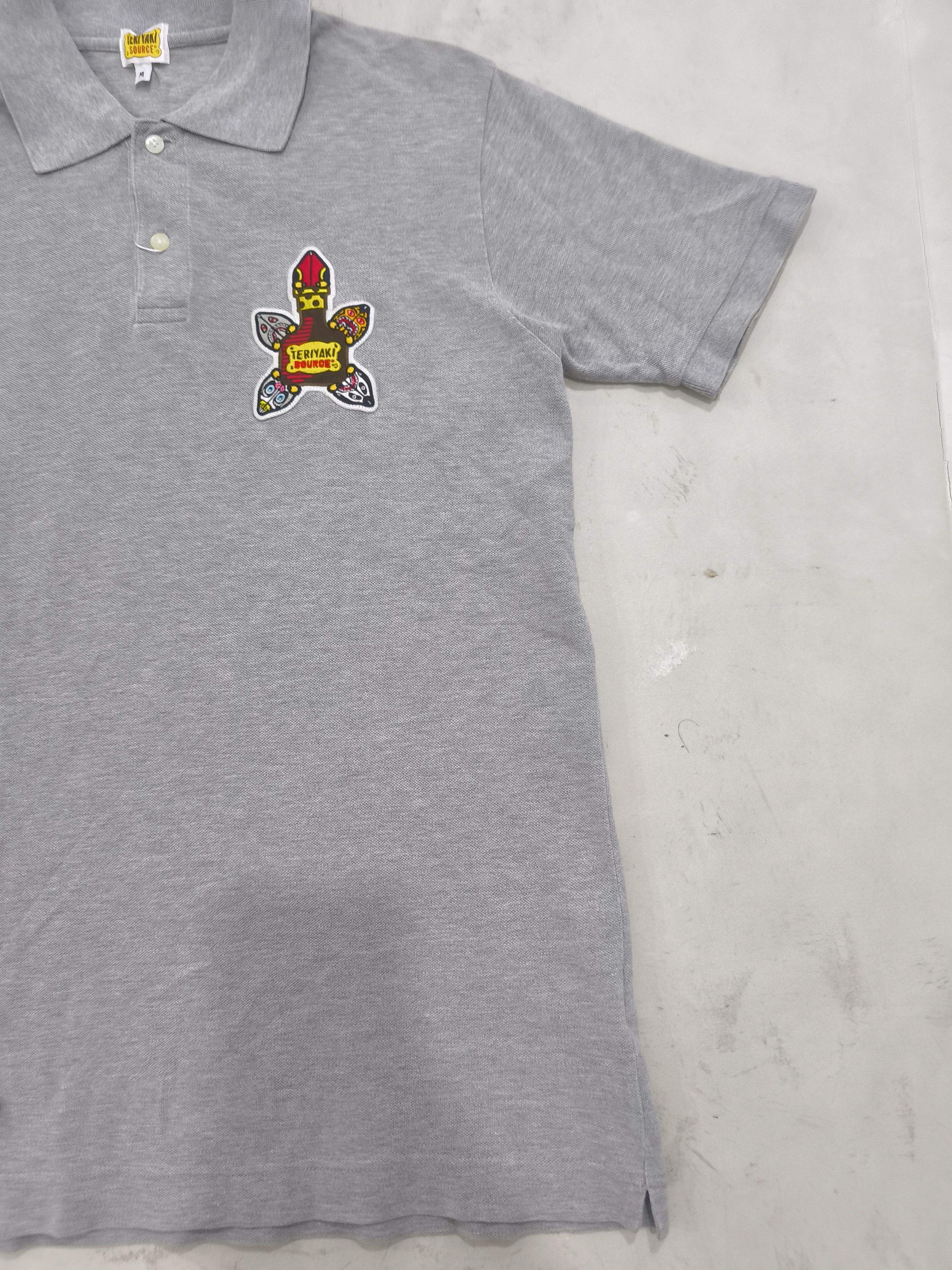 Bape OG Bape Grey Teriyaki Boyz Polo Size US M / EU 48-50 / 2 - 4 Thumbnail