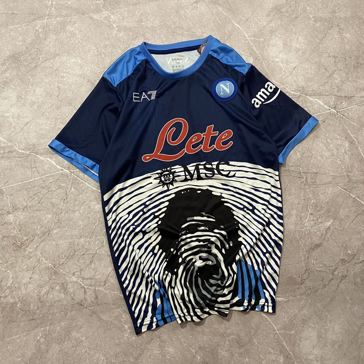 Emporio Armani MARADONA ! EMPORIO ARMANI EA7 TEE NAPOLI SOCCER JERSEY Size US S / EU 44-46 / 1 - 1 Thumbnail