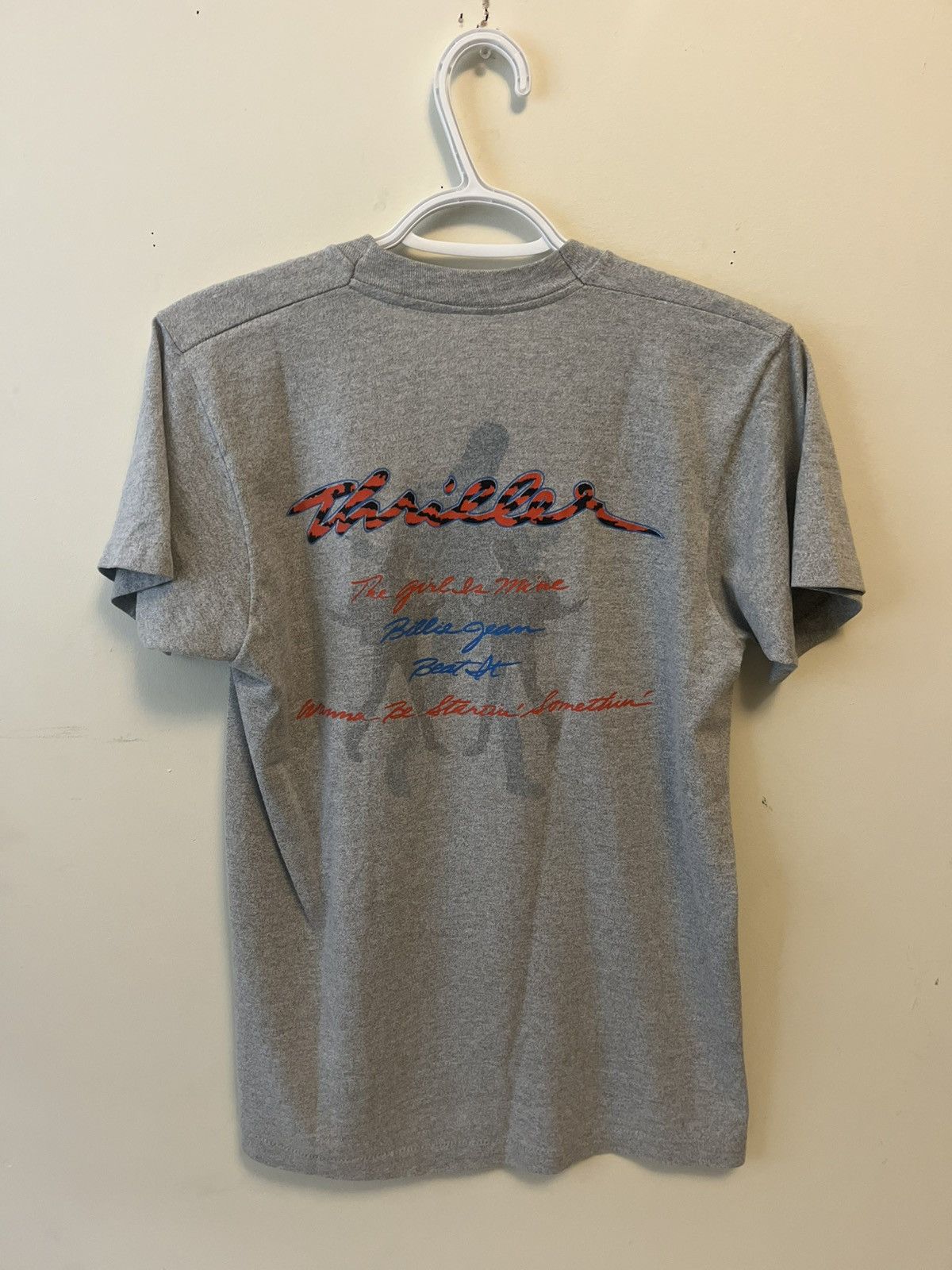 Vintage 1984 Michael Jackson Thriller Era Shirt 80s Size US S / EU 44-46 / 1 - 2 Thumbnail