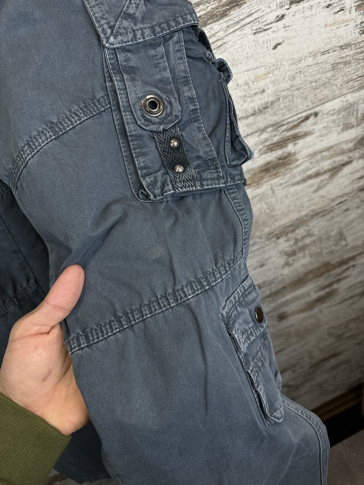 Japanese Brand × Vintage Mens Vintage opium cargo pants Japanese style y2k Size US 34 / EU 50 - 7 Thumbnail