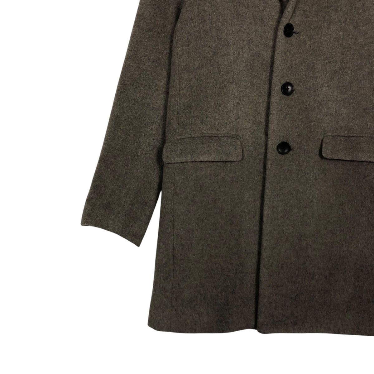 Japanese Brand 🔥RICH BROWN WOOL JACKET BUTTON STUDIOS JAPAN ISSEY MIYAKE Size US S / EU 44-46 / 1 - 7 Thumbnail