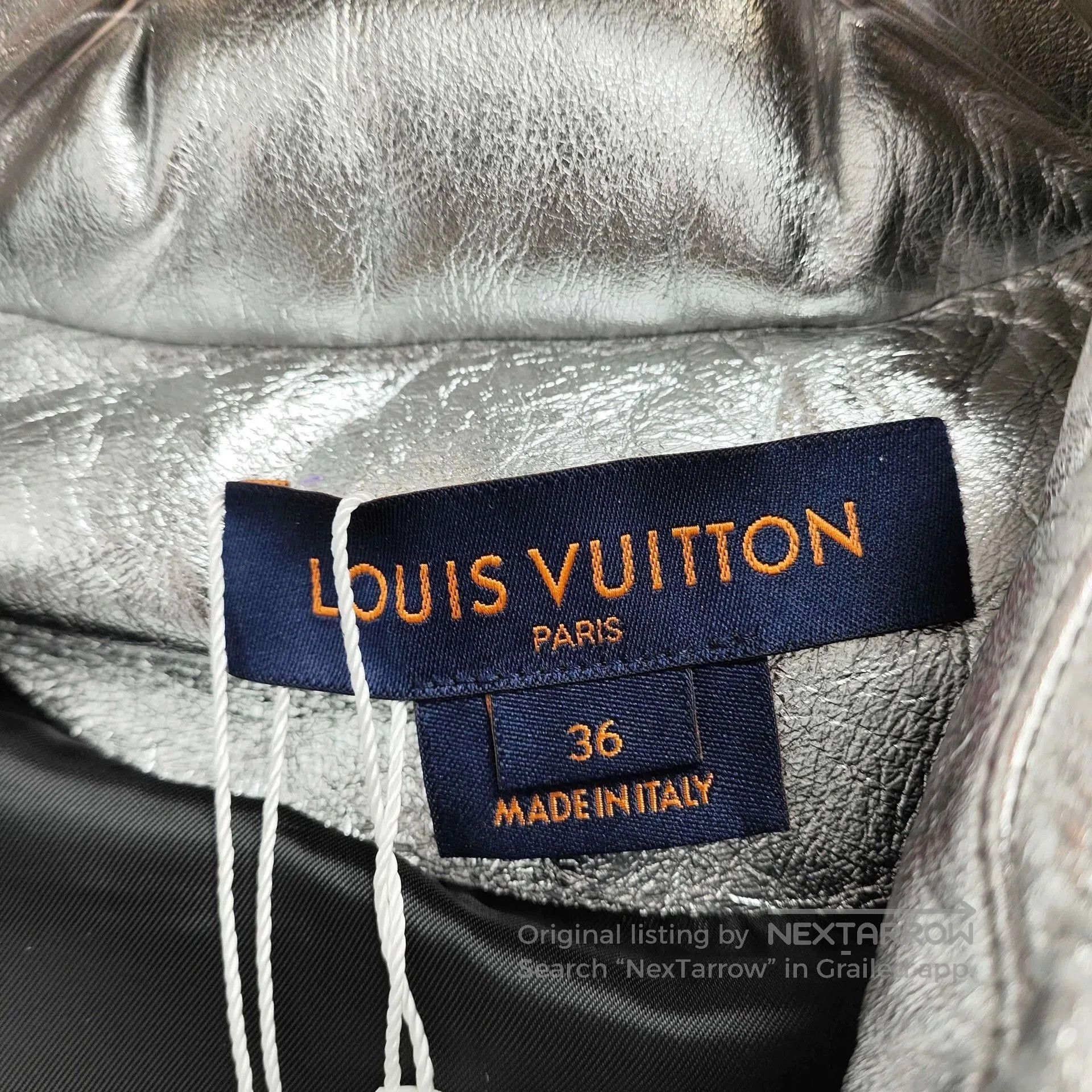 Louis Vuitton Louis Vuitton Silver Down Vest Size 36. Size XS / US 0-2 / IT 36-38 - 3 Thumbnail