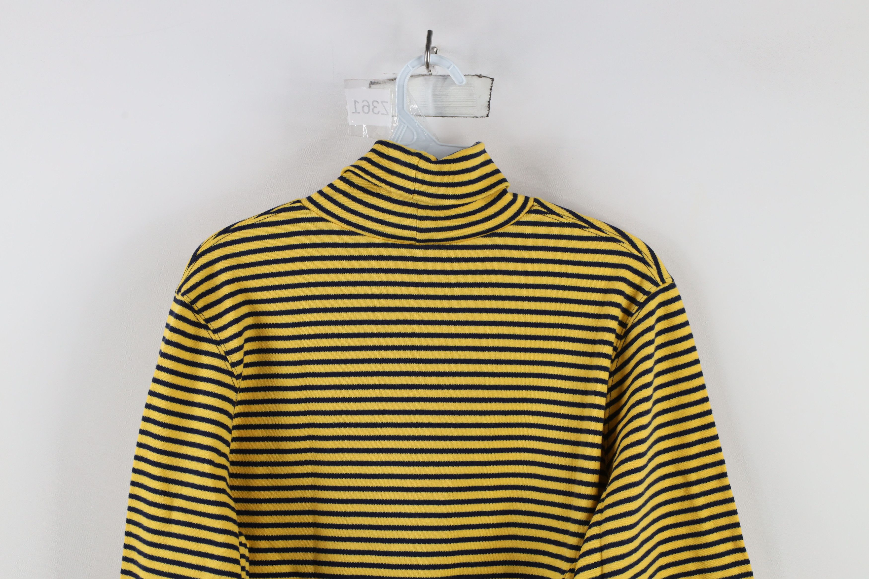 Lands' End × Vintage Vintage 90s Lands End Knit Long Sleeve Turtleneck T-Shirt Size L / US 10 / IT 46 - 7 Thumbnail