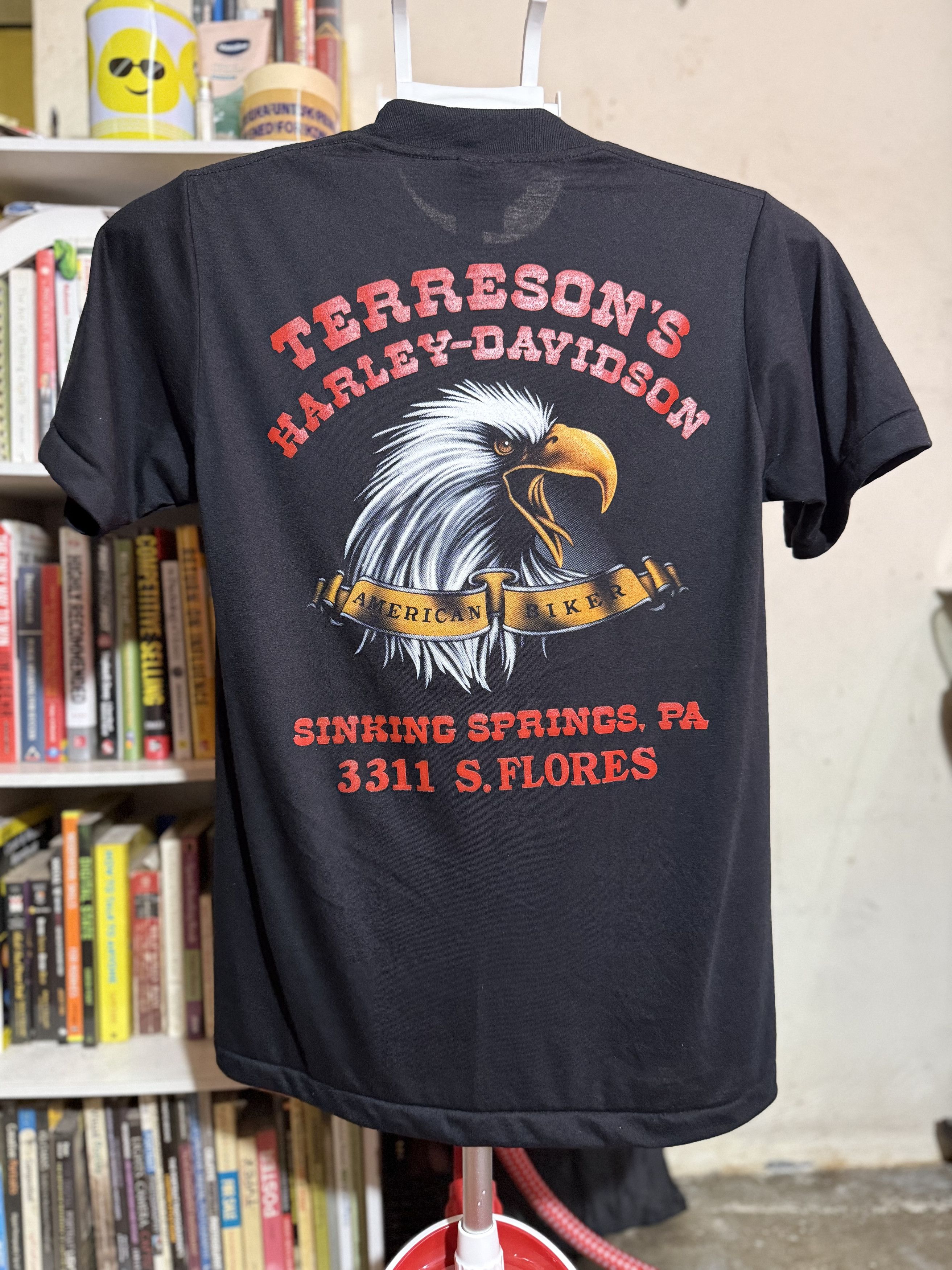 Harley Davidson Vintage 3D Emblem Harley-Davidson Sturgis 1992 Tee USA Size US M / EU 48-50 / 2 - 9 Thumbnail