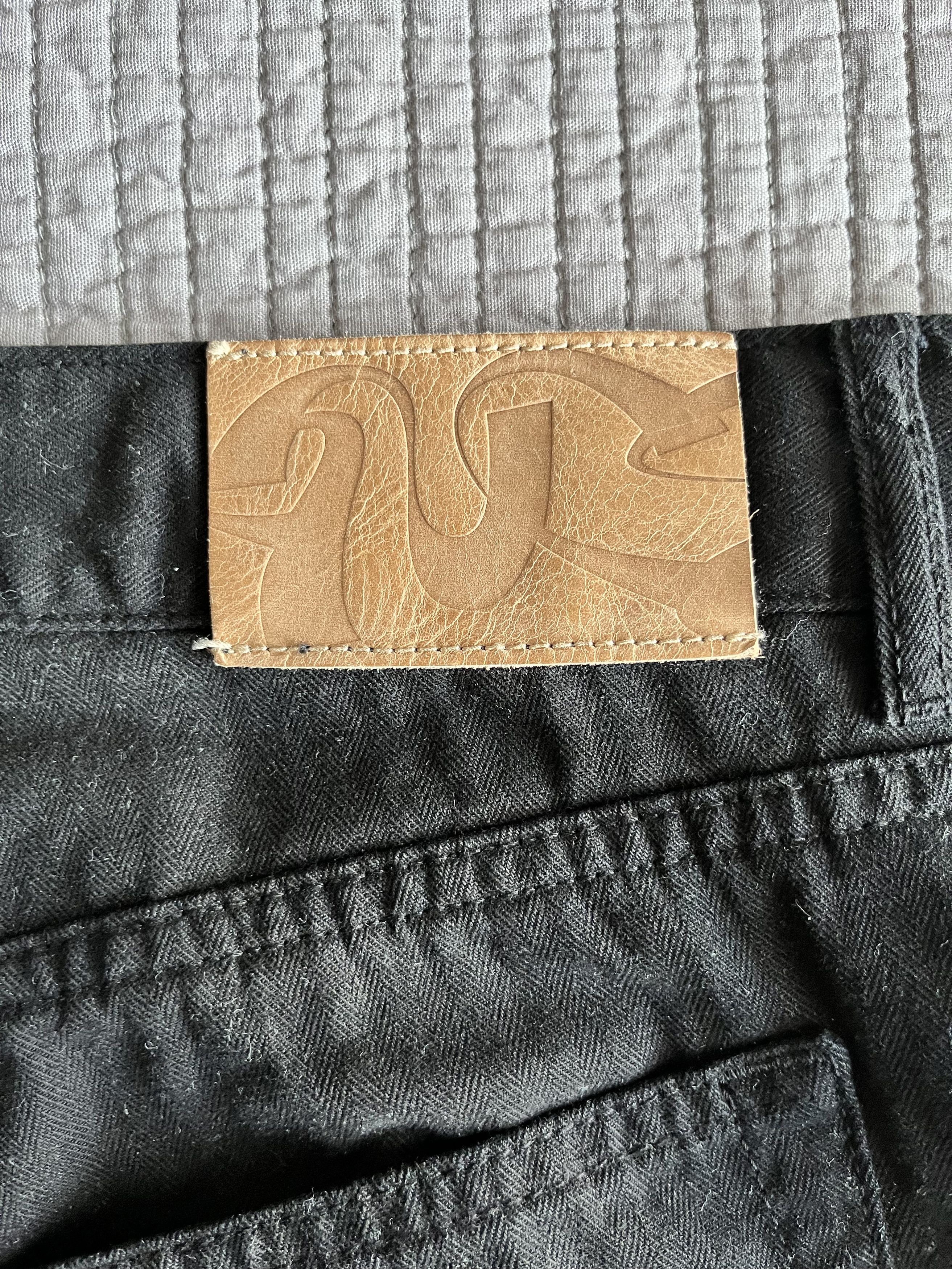 CHCM Dancer Herringbone Black 5-Pocket Jeans Size US 36 / EU 52 - 6 Thumbnail