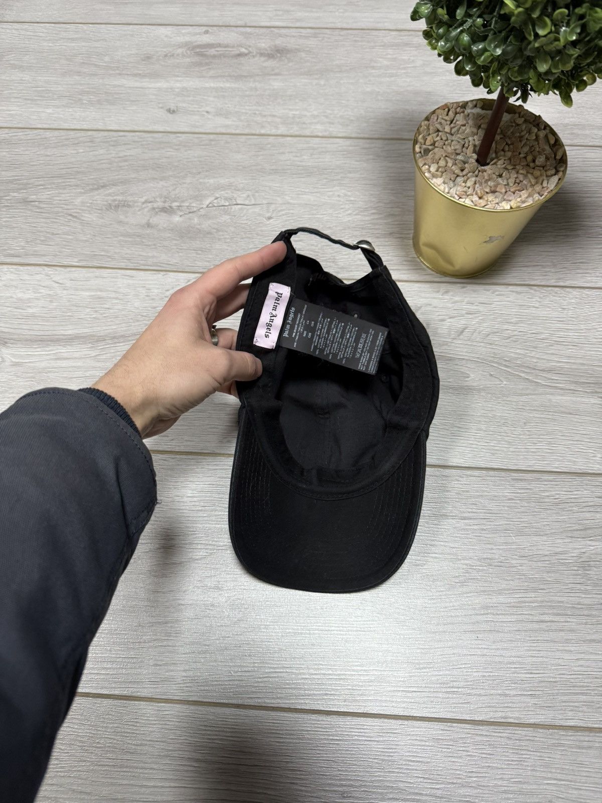 Palm Angels Palm Angels metal logo cap hat Size ONE SIZE - 6 Thumbnail