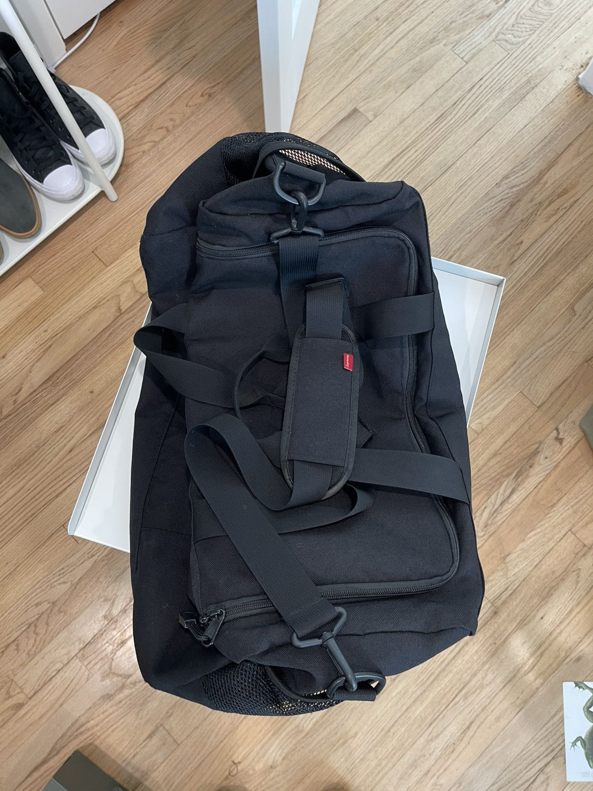 Supreme Supreme Duffle Bag SS2014 Black Size ONE SIZE - 5 Thumbnail