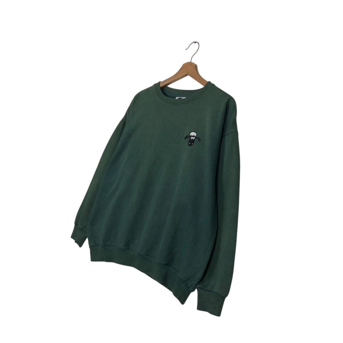 Cartoon Network 📌Vintage Sweatshirt Shaun The Sheep Big Logo Design Size US L / EU 52-54 / 3 - 3 Thumbnail