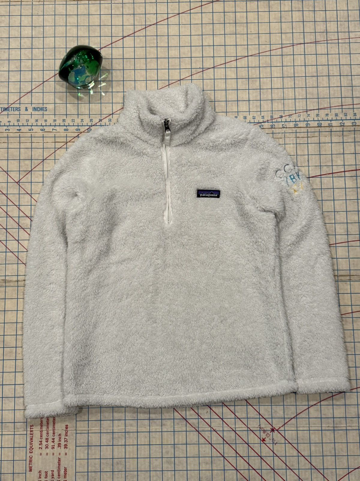 Patagonia Patagonia Los Gatos 1/4 Zip Fleece Women’s Size Small White Size S / US 4 / IT 40 - 1 Thumbnail