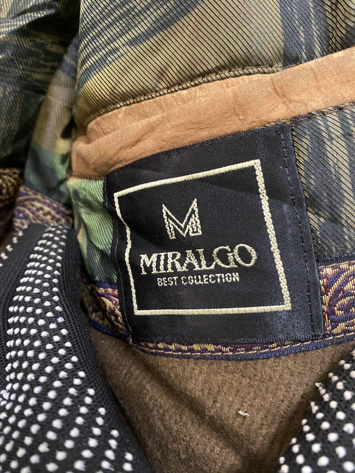 Other Vintage MIRALGO Leather Bomber Jacket - Brown - Men’s Size US M / EU 48-50 / 2 - 8 Thumbnail