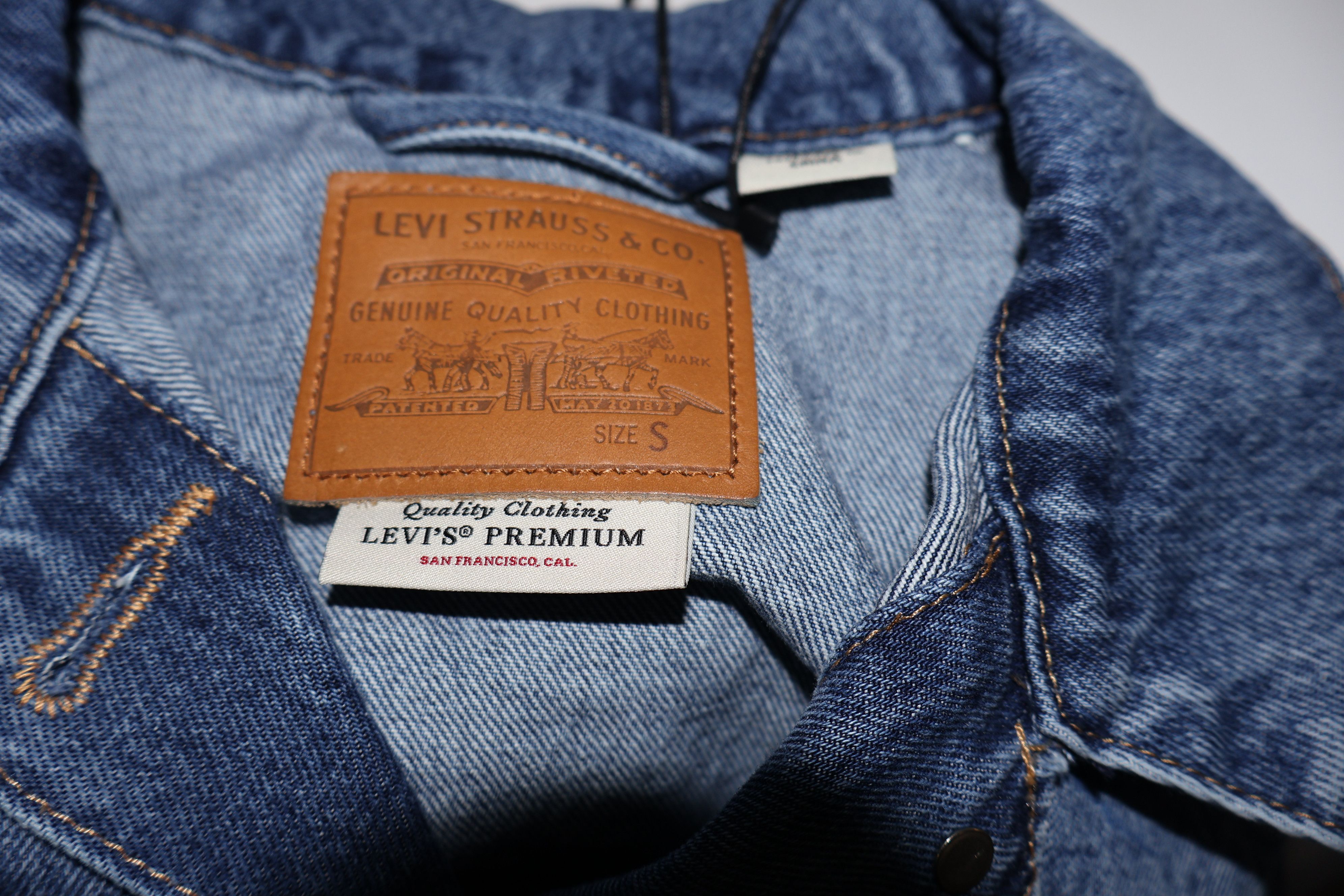 Levi's Levi’s Shrunken ’90s Western Jacket Medium Indigo Denim Size S / US 4 / IT 40 - 4 Thumbnail