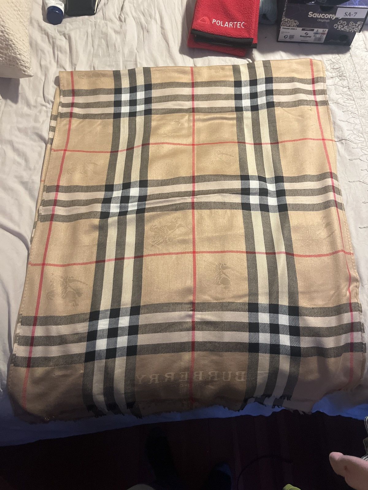 Burberry Burberry Cashmere Scarf Size ONE SIZE - 1 Thumbnail