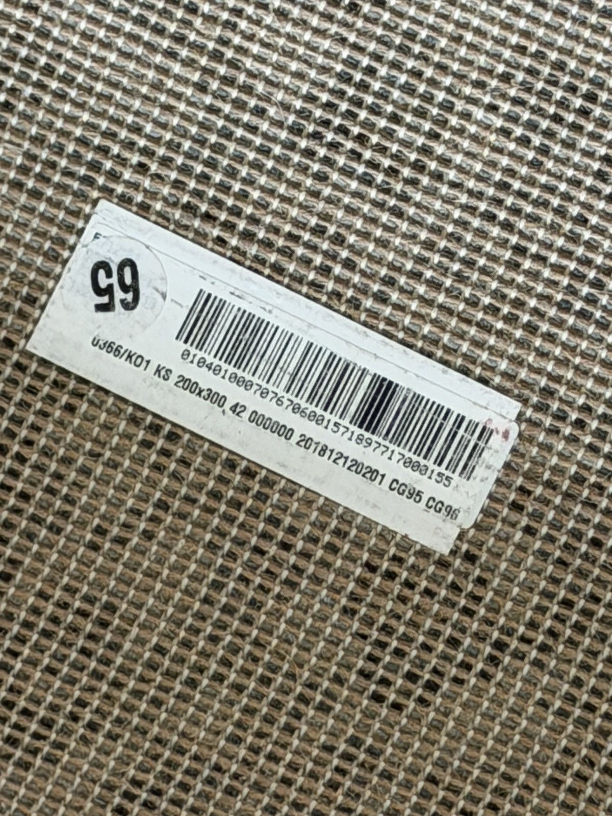 Ikea × Virgil Abloh IKEA Virgil Abloh Keep Off Rug 200x300 Size ONE SIZE - 8 Thumbnail