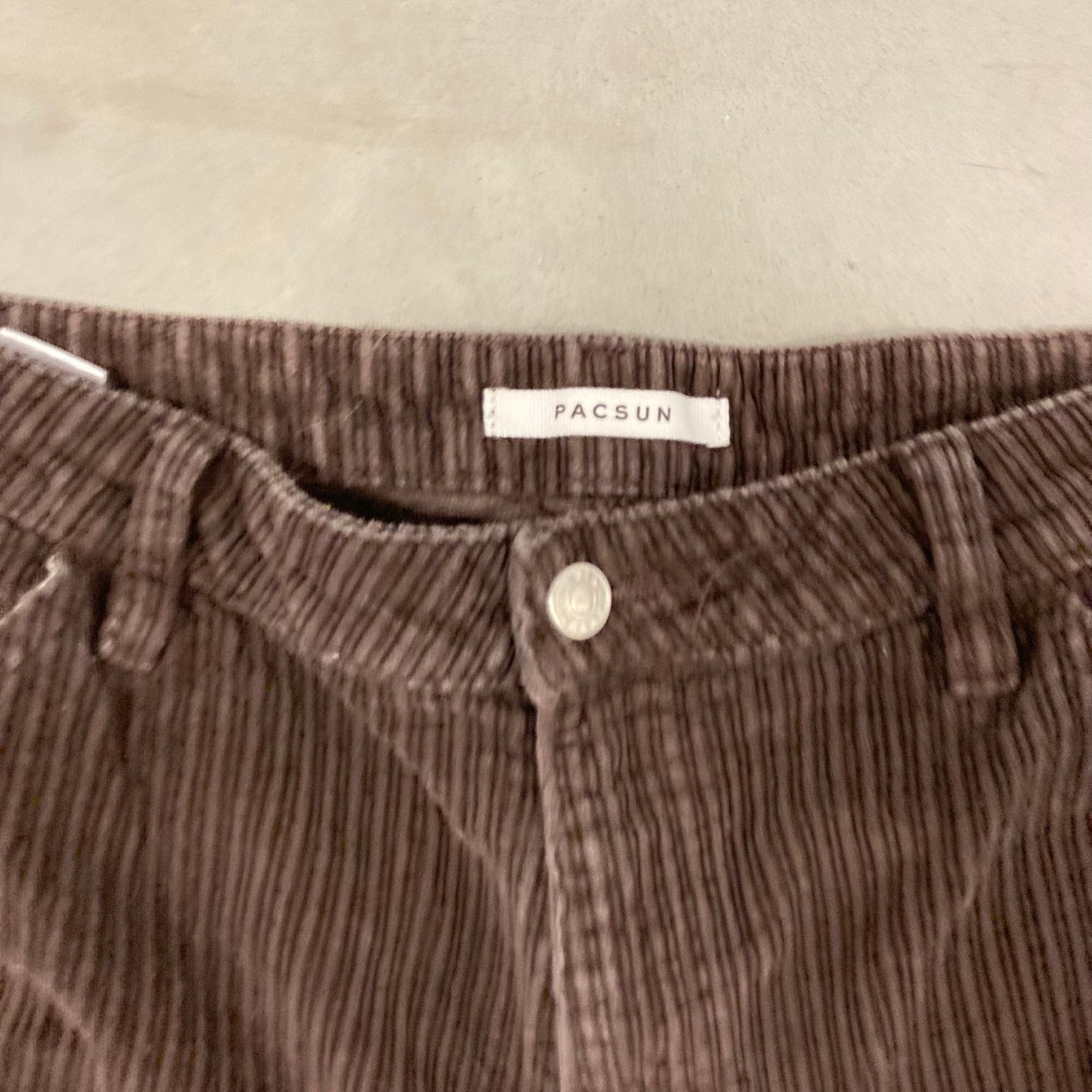 Vintage Baggy y2k Pacsun corduroy Cargo Pants 27x30 Size US 27 - 5 Thumbnail