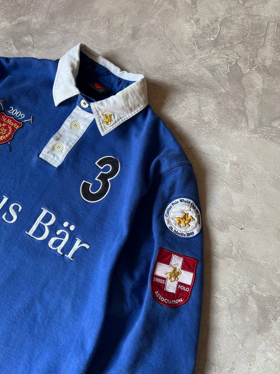 Strellson Vintage Polo St.Moritz Rugby Shirt Size US M / EU 48-50 / 2 - 4 Thumbnail