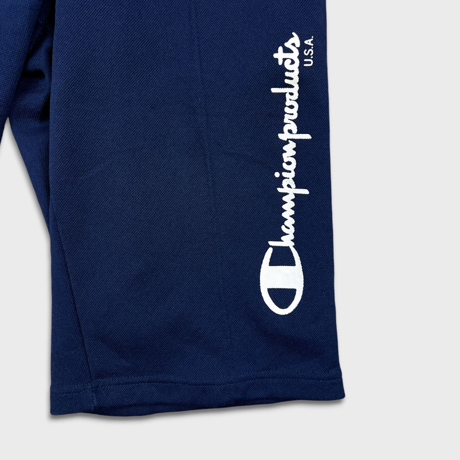 Champion × Vintage Champion Shorts Medium Script Pocketed Sportswear 90s Jaspo Size US 26 / EU 42 - 3 Thumbnail