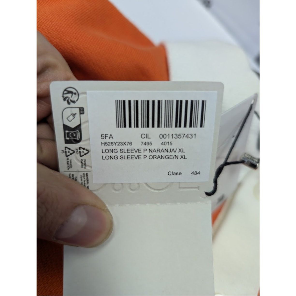 Loewe o1rshd1 Long Sleeve Polo Shirt Naranja in Orange Size US XL / EU 56 / 4 - 21 Thumbnail