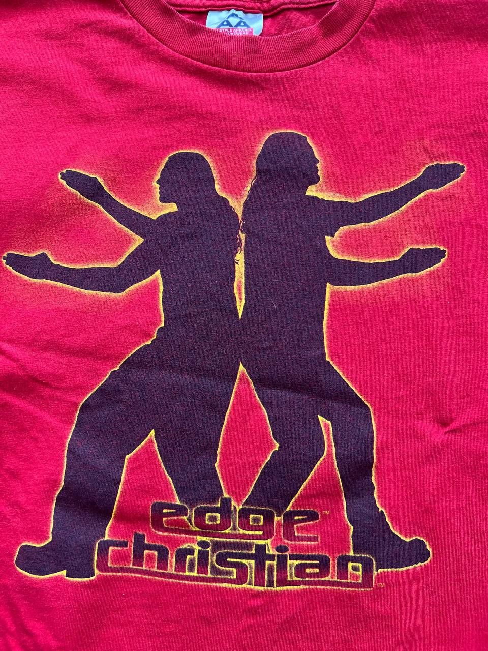 Vintage × WWE WWE Edge And Christian Positively Awesome Tshirt Size US XL / EU 56 / 4 - 7 Thumbnail
