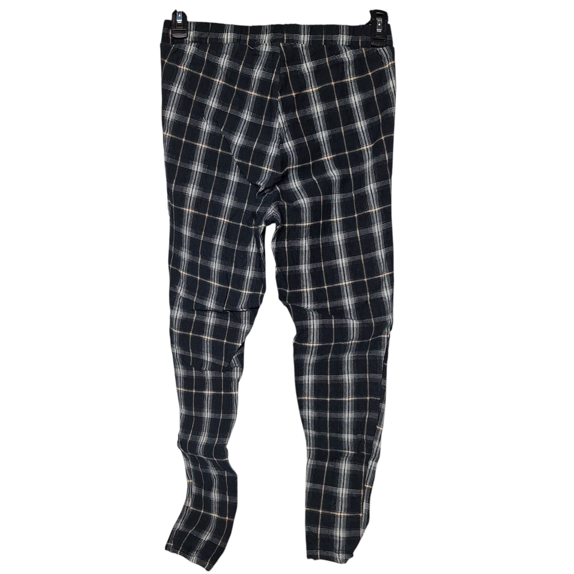rue21 Rue21 Plus Plaid Zip Front Pants Tapered Skinny Academia Gru Size 31" - 3 Thumbnail