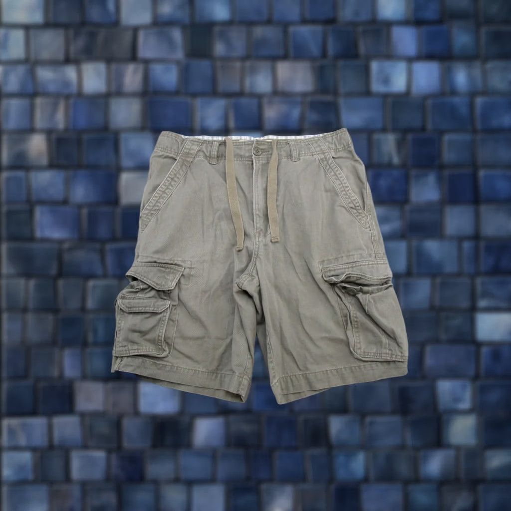 Faded Glory Faded Glory Cargo Shorts Mens Size 32 Green Cotton Pockets Cargo Short Regular Rise Mid 10-12in Front Flat Front Y2K Baggy Skater Size US 32 / EU 48 - 1 Thumbnail