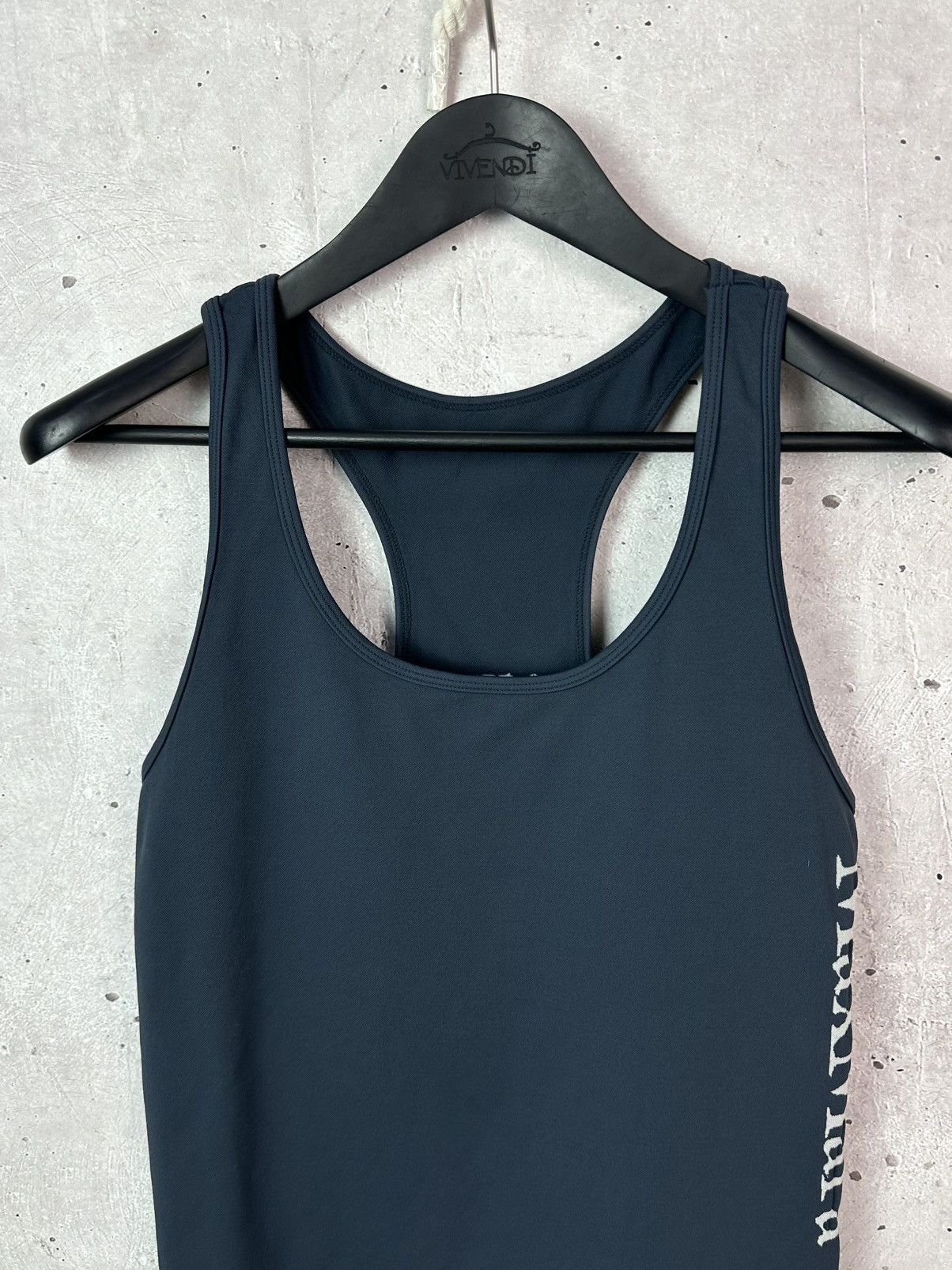 Max Mara Max Mara The Cube Logo Navy Sleeveless Women’s Top Size M / US 6-8 / IT 42-44 - 2 Thumbnail