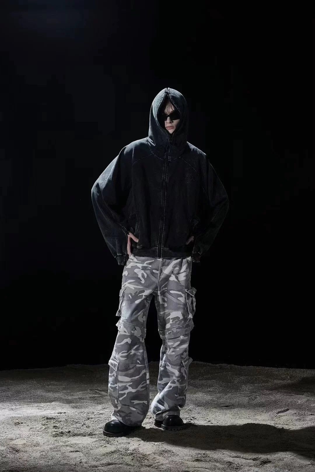 Other PANQ WHITECAMO CARGO PANTS Size US 42 / EU 58 - 3 Thumbnail