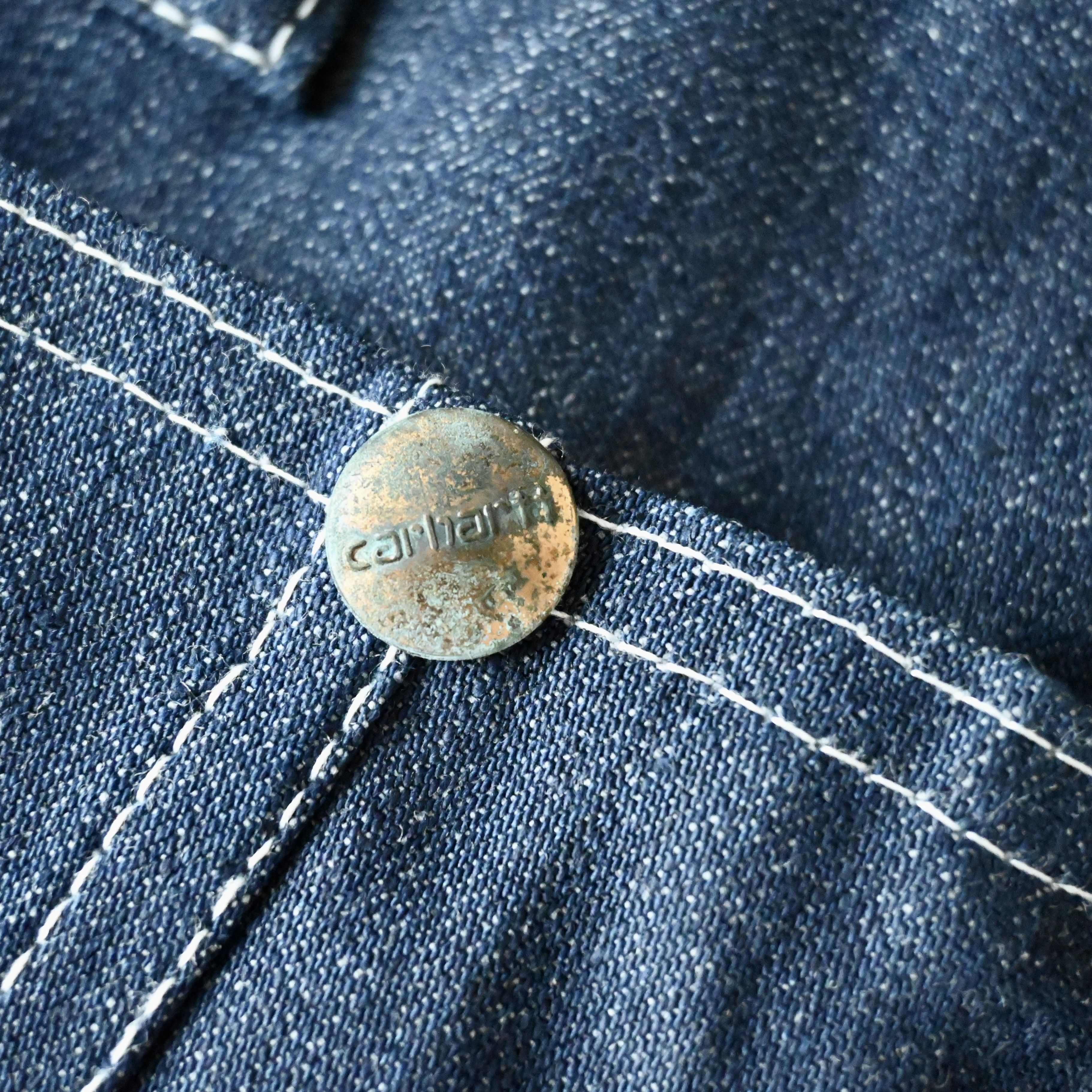 Carhartt DEADSTOCK, 1970s carhartt denim bib overalls Size US 42 / EU 58 - 12 Thumbnail