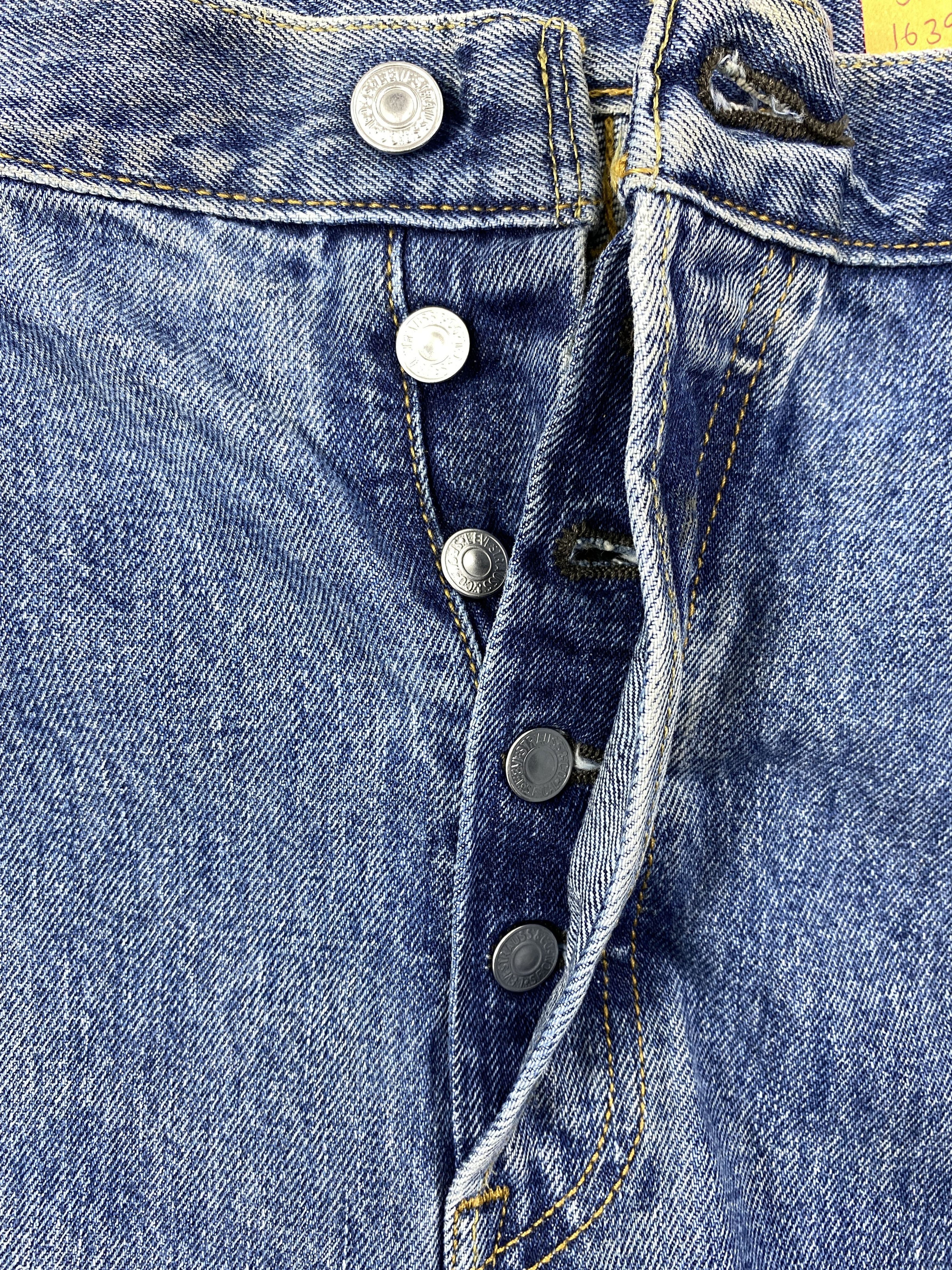 Levi's Blue Vintage Levi's 501 Jeans 36x34 Denim -JN1639 Size US 36 / EU 52 - 6 Thumbnail