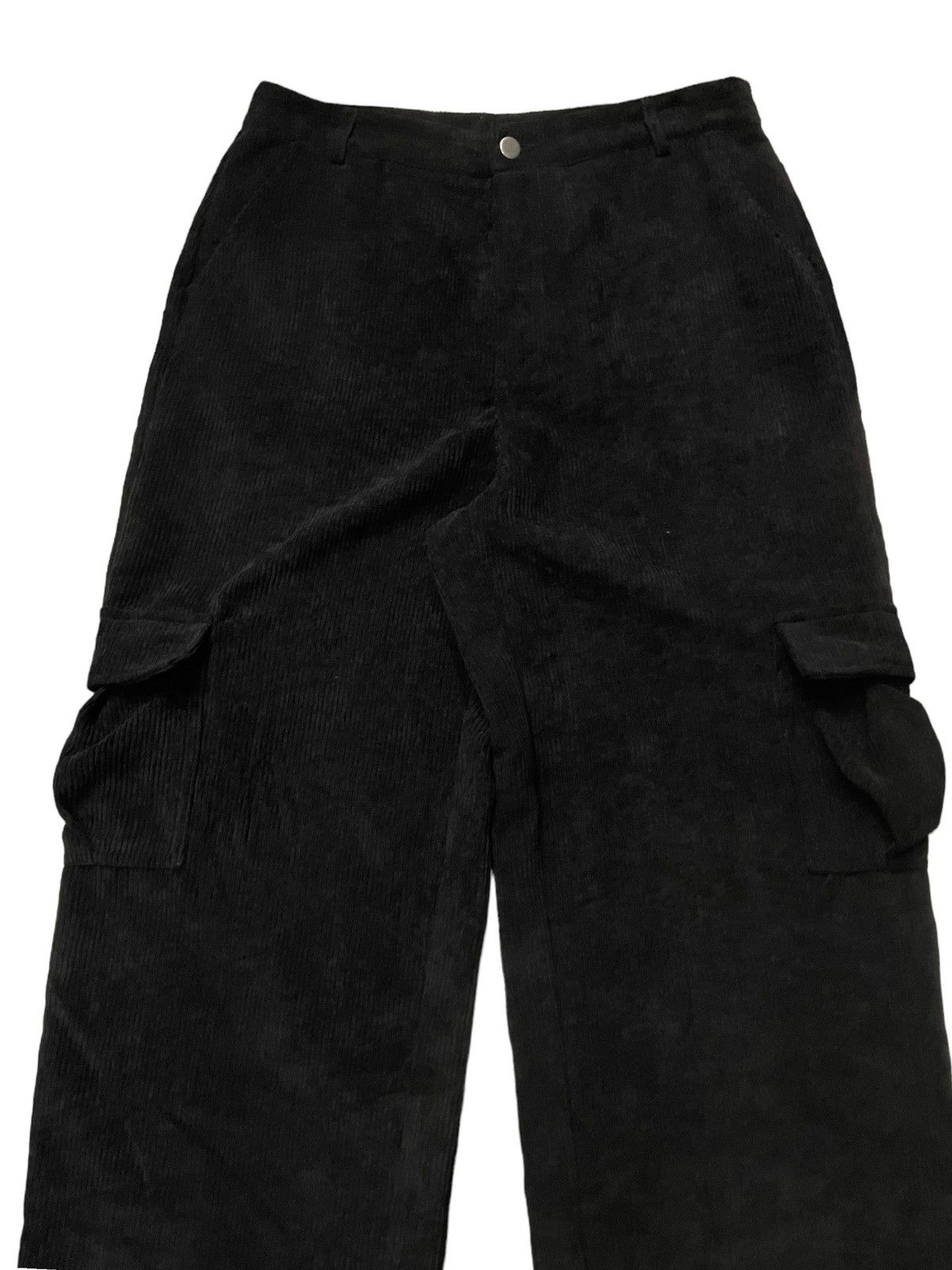 20471120 × Japanese Brand Baggy Corduroy Balenciaga Style Cargo Pants Unknown Brand Size US 30 / EU 46 - 3 Thumbnail