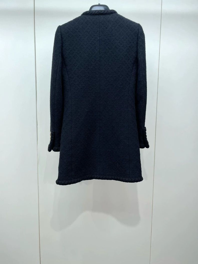 Yves Saint Laurent saint laurent Black tweed blazer jacket 2503-Nextarrow Size XS / US 0-2 / IT 36-38 - 2 Thumbnail