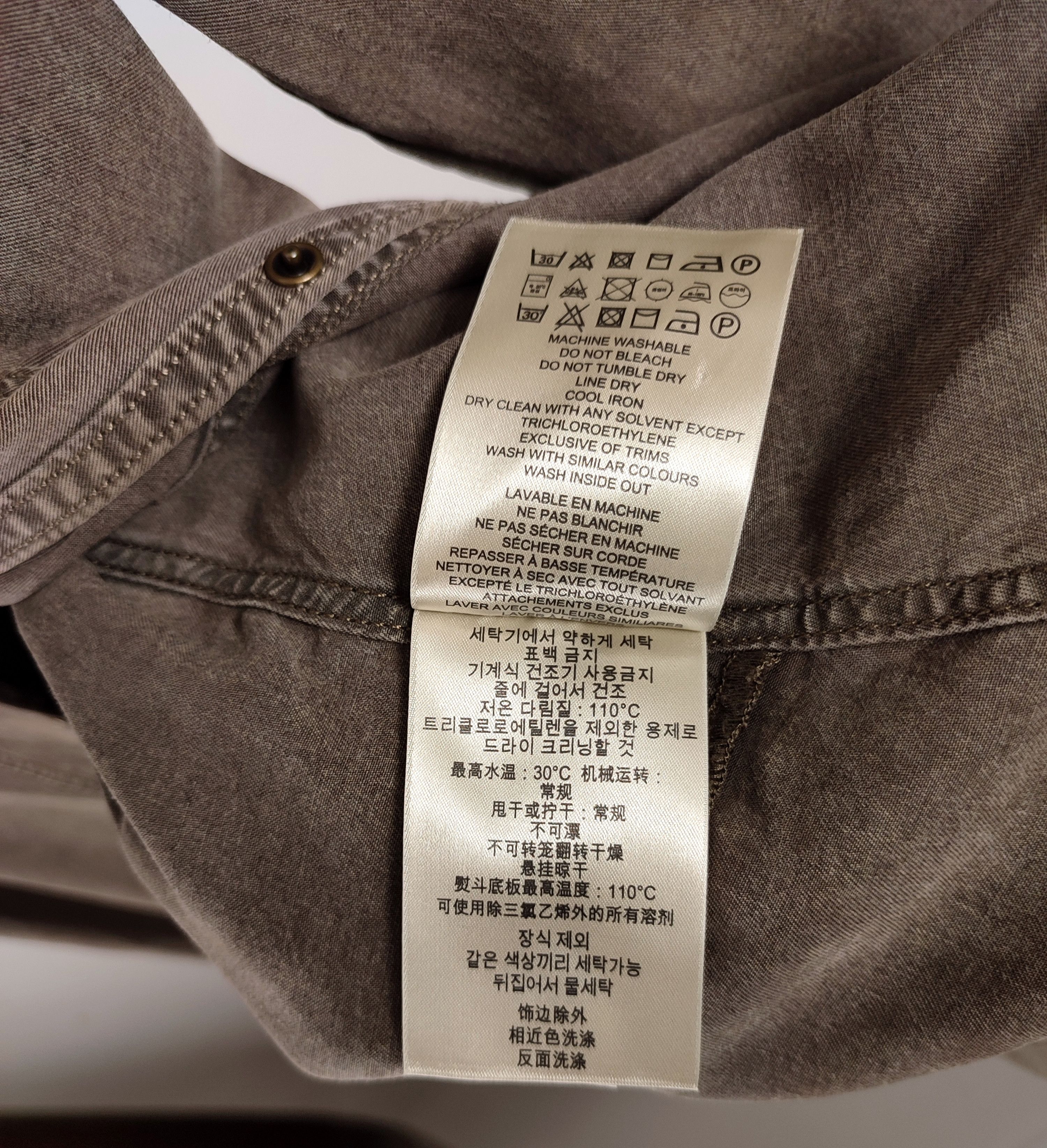 Burberry Burberry Viscose Shirt Size L / US 10 / IT 46 - 14 Thumbnail