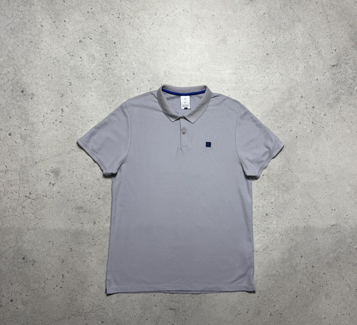 Nike Nike RF Roger Federer Vintage Tennis Court Polo Shirt Size US L / EU 52-54 / 3 - 2 Thumbnail