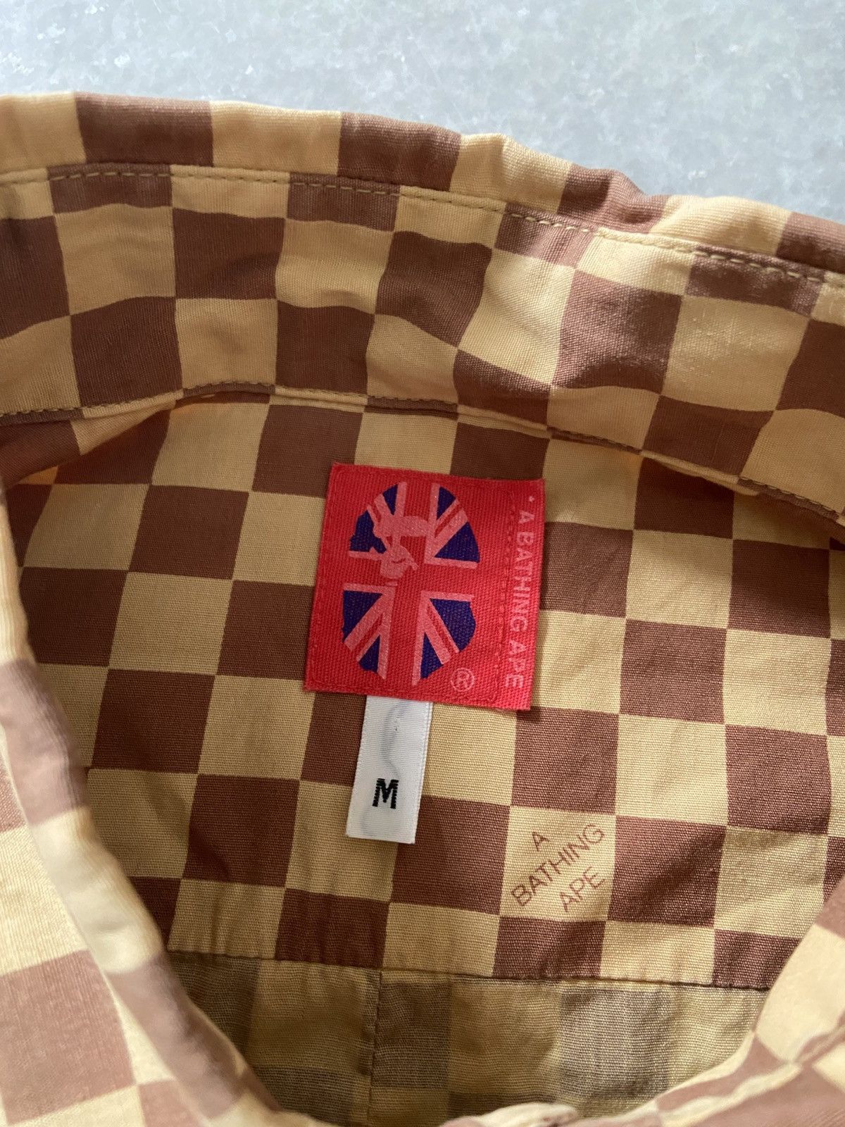 Bape Vintage Bape Checked Pocket Shirt Button Up Size US M / EU 48-50 / 2 - 5 Thumbnail