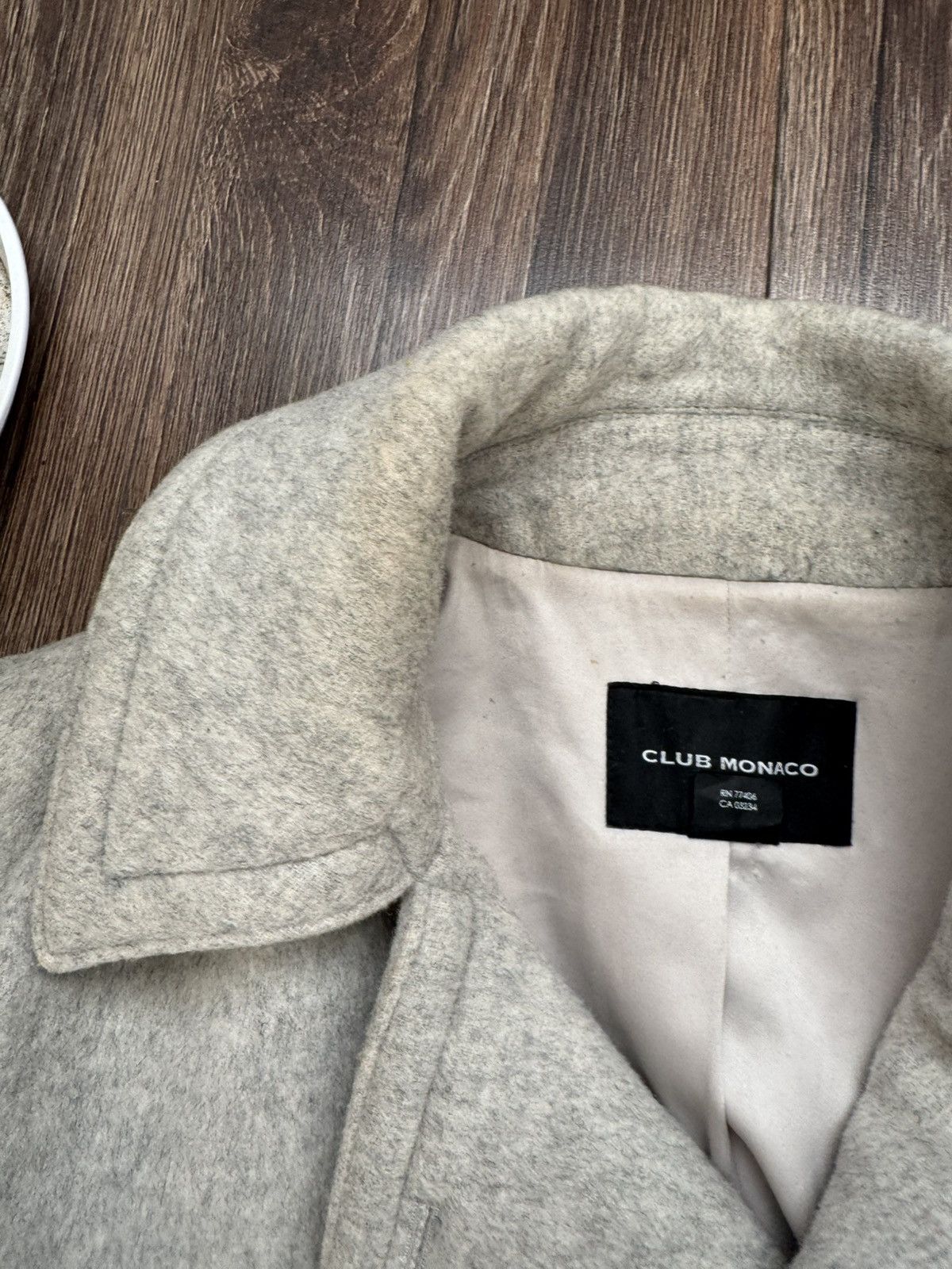 Club Monaco Club Monaco women’s S wool long coat trench Size S / US 4 / IT 40 - 4 Thumbnail