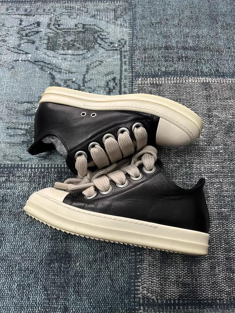 Rick Owens Rick Owens Thick laces, low tops, Converse shoes Size US 7 / EU 40 - 4 Thumbnail