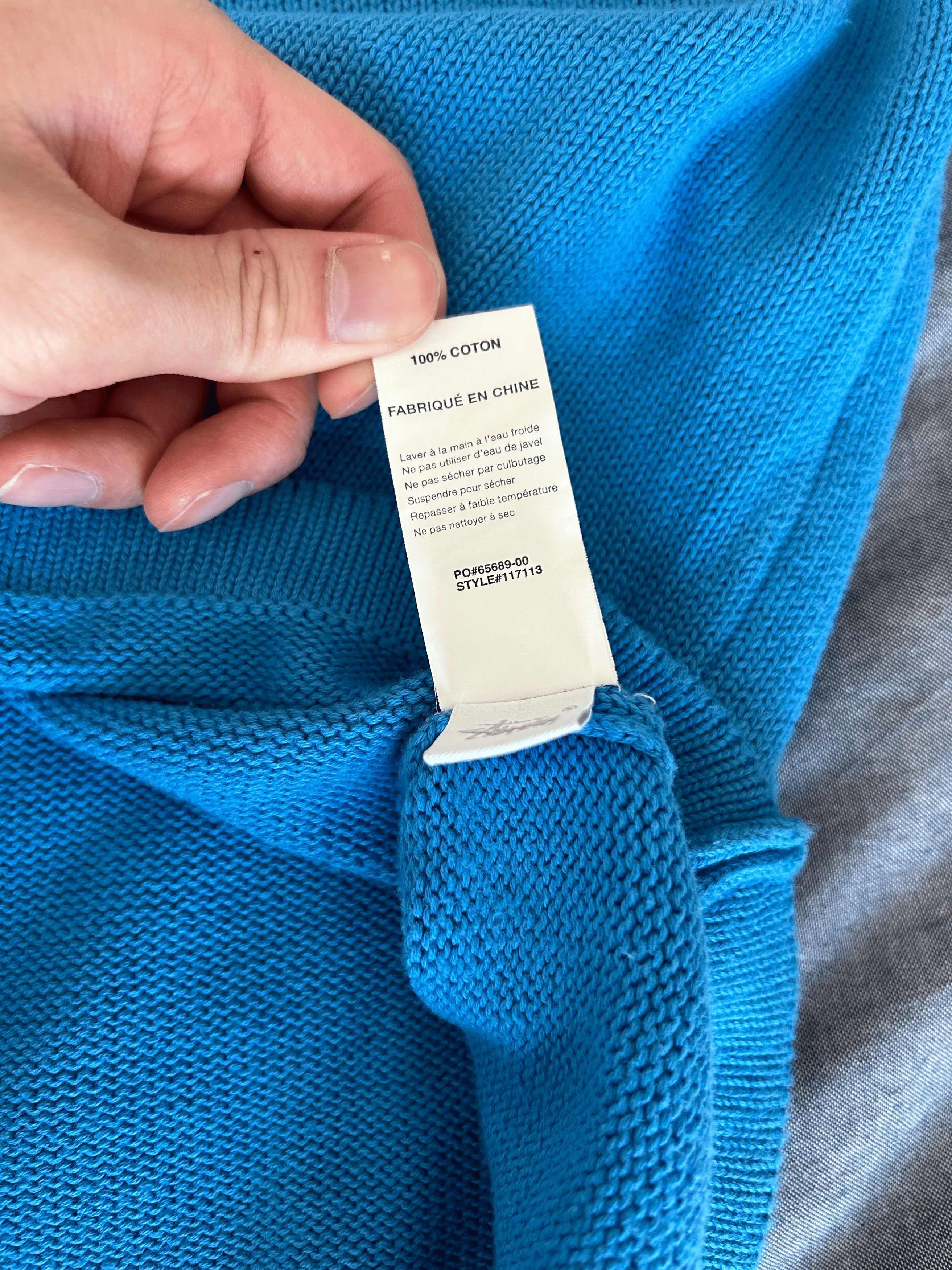 Stussy [Stussy] ORCHID KNIT SWEATER (BLUE) Size US S / EU 44-46 / 1 - 8 Thumbnail