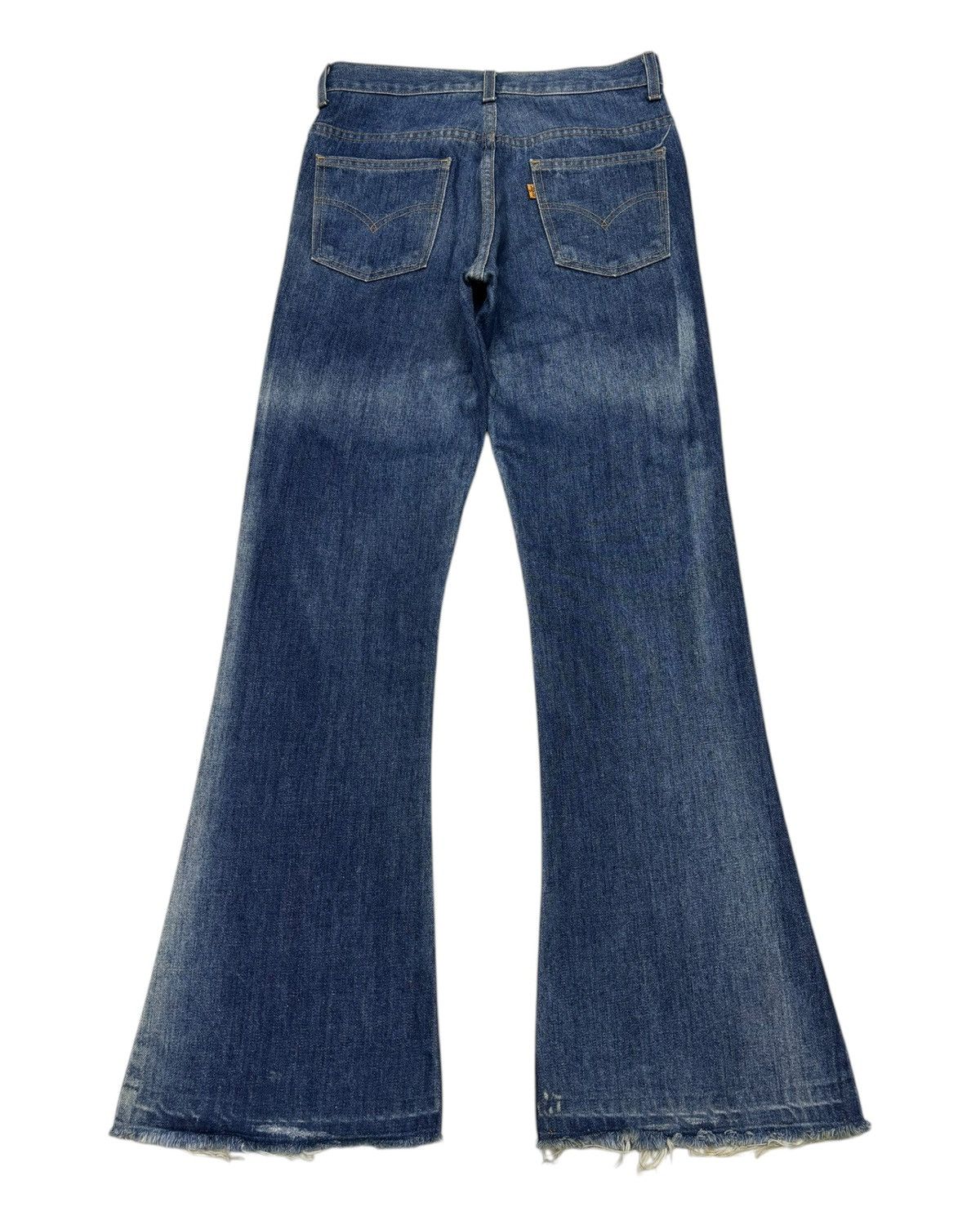 If Six Was Nine 🔥LEVIS 646 ORANGE TAB FLARE BOOTCUT BELL BOTTOM JEANS Size US 30 / EU 46 - 2 Thumbnail