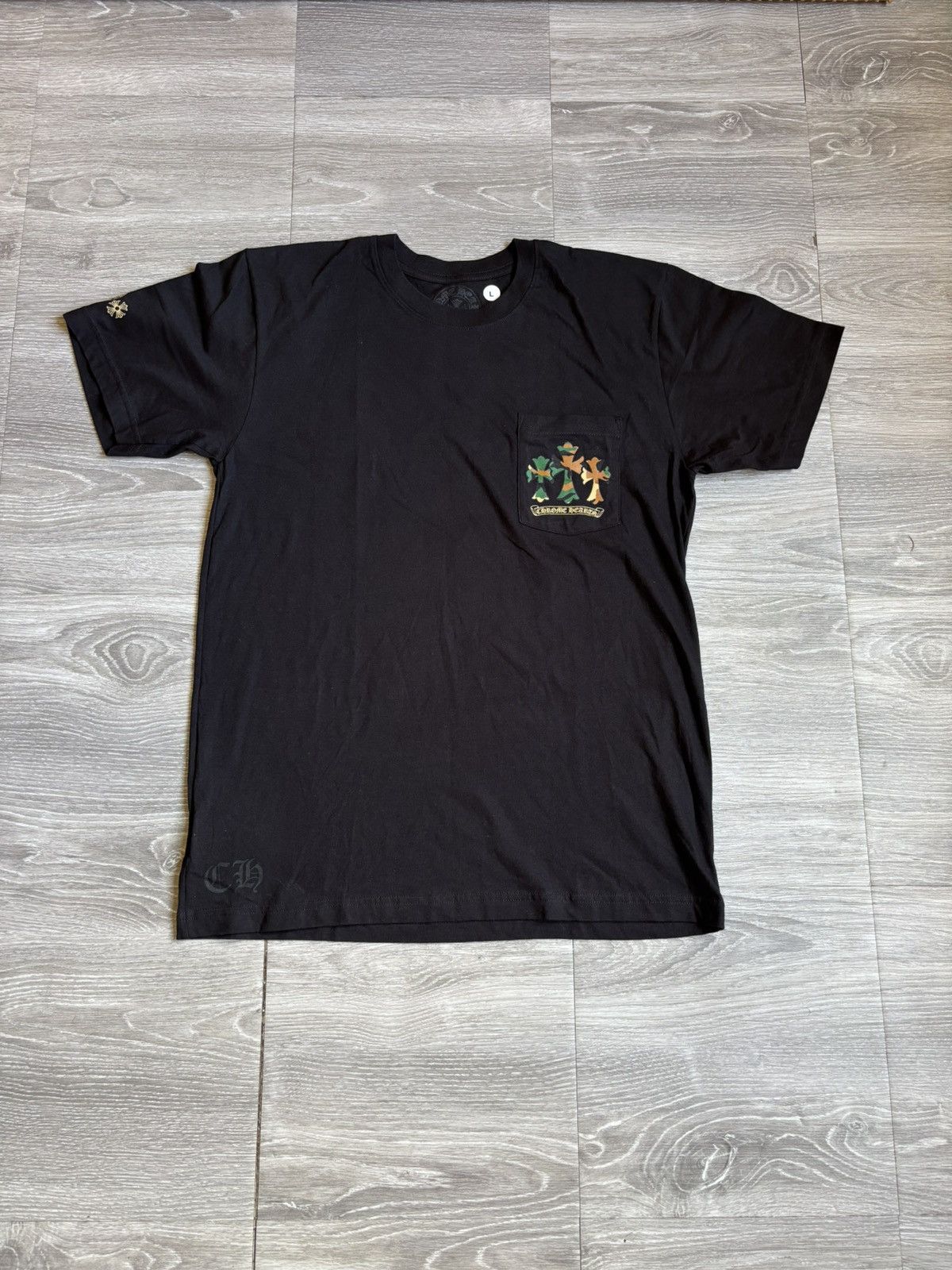 Chrome Hearts Chrome Hearts Camo Horseshoe Tee Size US L / EU 52-54 / 3 - 3 Thumbnail