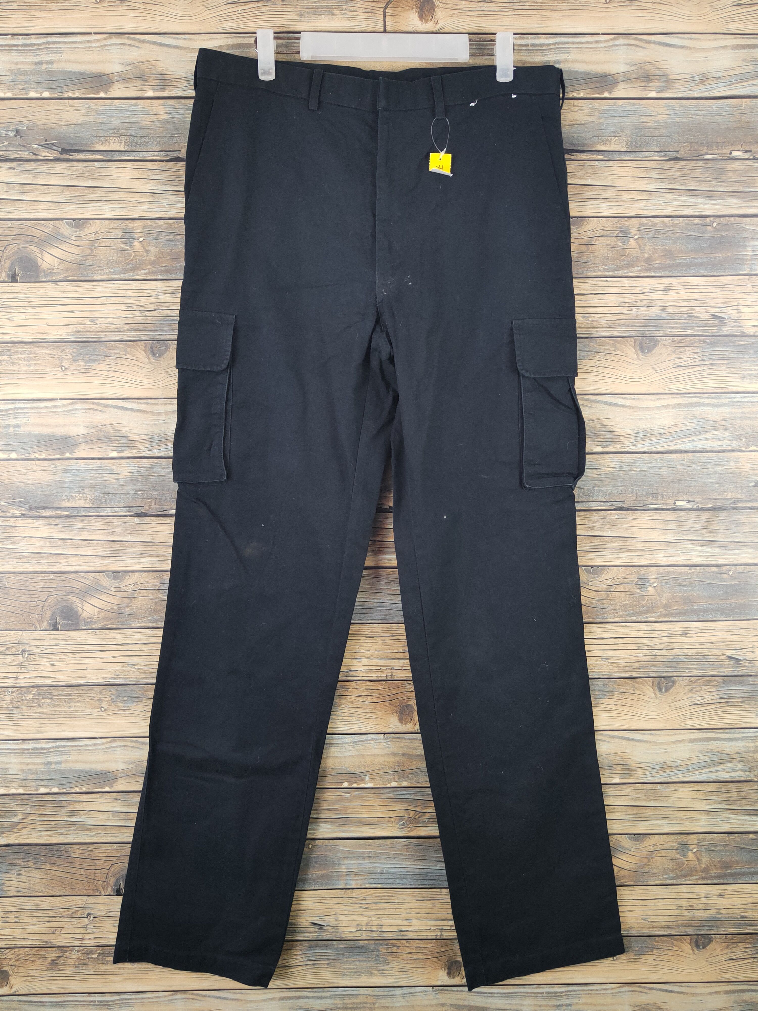 Japanese Brand DL Prendre Black Multipocket Tactical Cargo Pants #744 Size US 34 / EU 50 - 1 Thumbnail