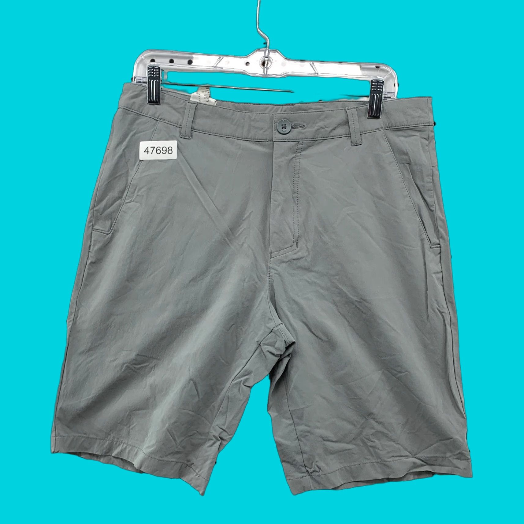 Oakley Oakley Golf Chino Shorts Mens 32x9.5 Gray Stretch Active Preppy Size US 32 / EU 48 - 1 Thumbnail