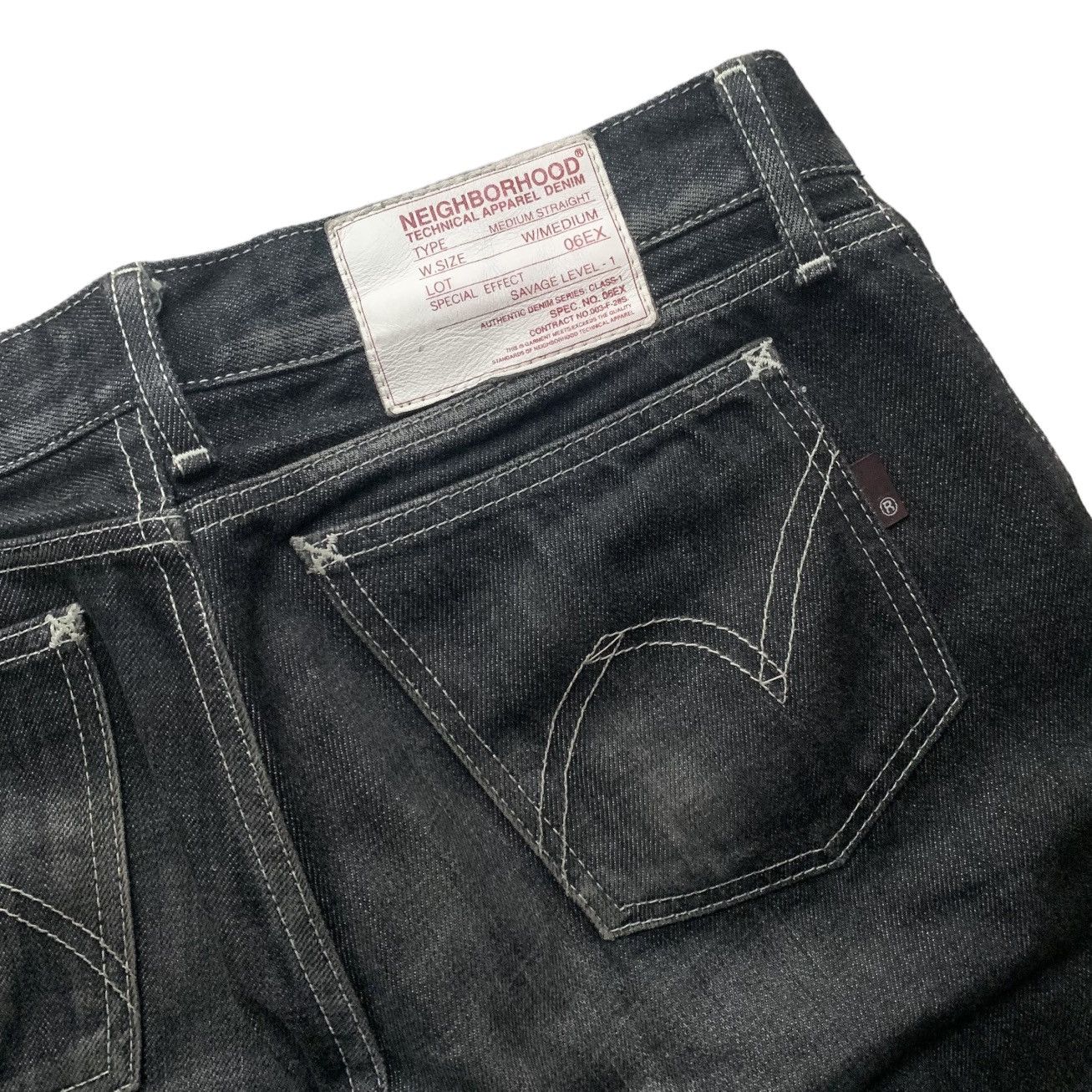 Neighborhood Neighborhood Medium Straight Selvedge Denim Size US 32 / EU 48 - 6 Thumbnail