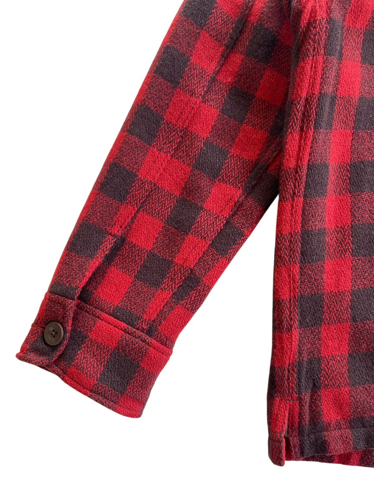 Soundman Soundman Wool Checked Workwear Jacket Size US M / EU 48-50 / 2 - 7 Thumbnail